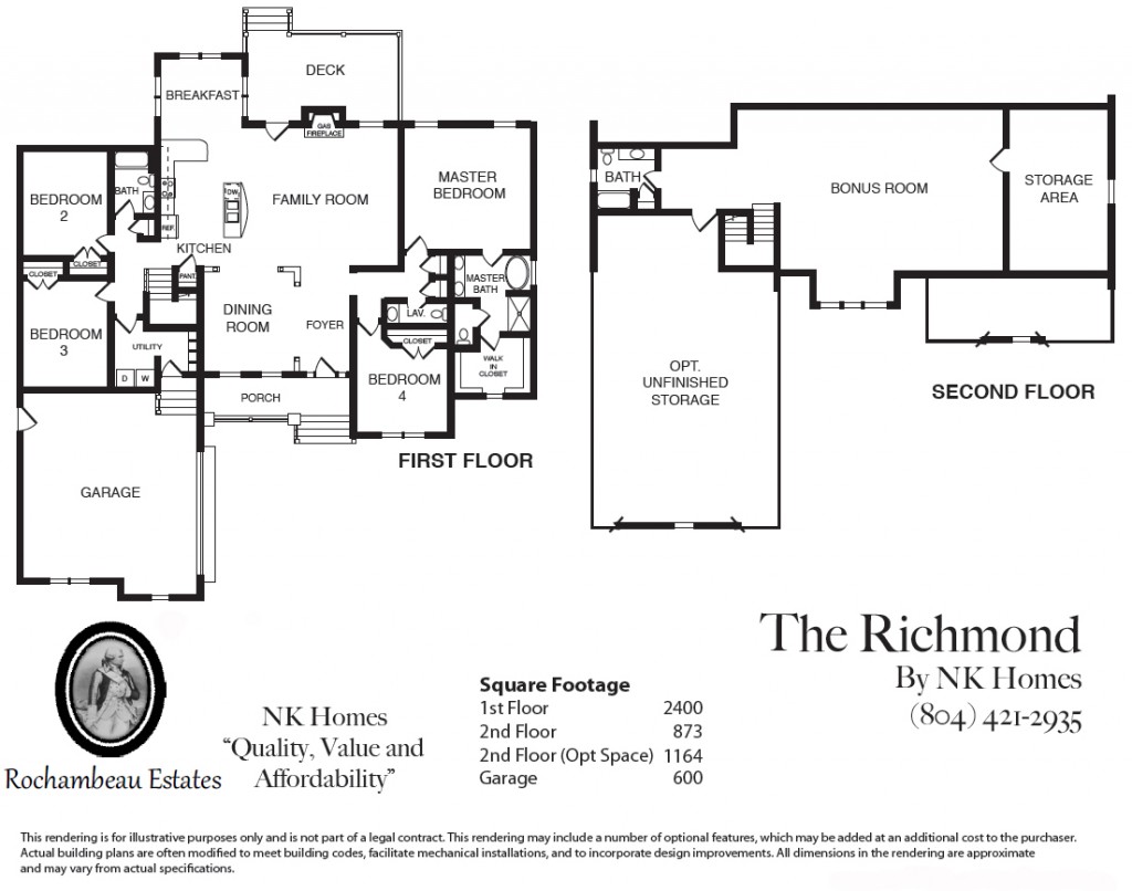 Richmond floor plan