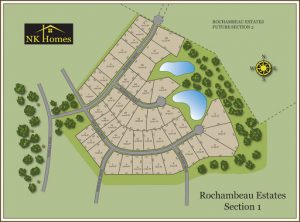 Rochambeau Estates map