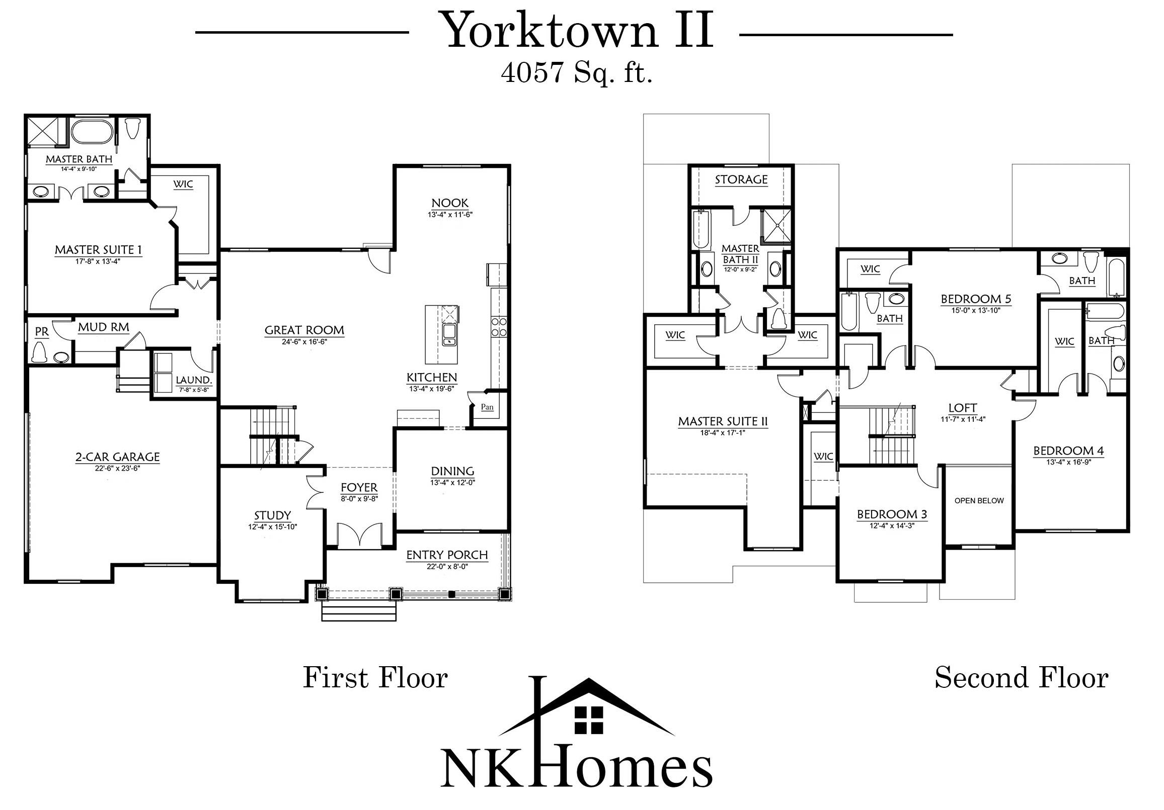 York Floor Plan - NK Homes