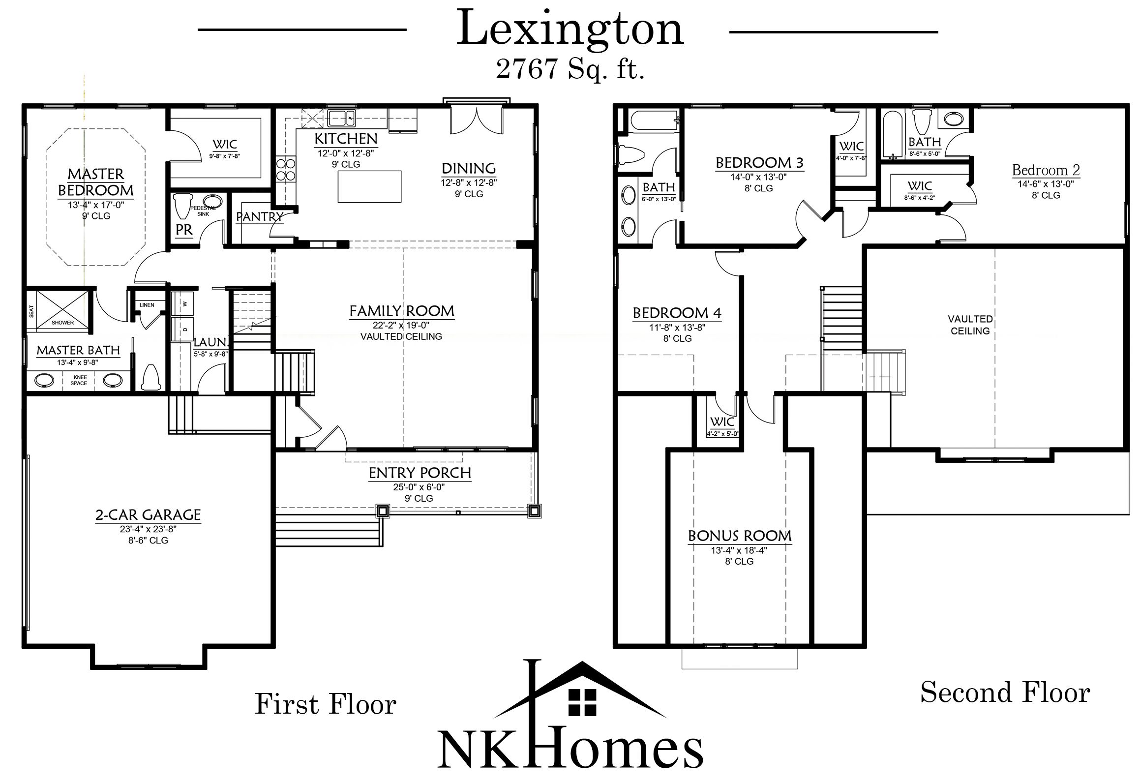 Lexington Floor Plan - NK Homes