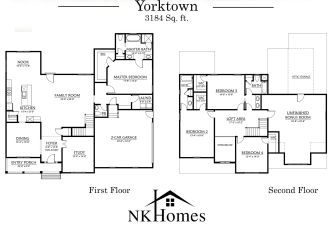 York Floor Plan - NK Homes
